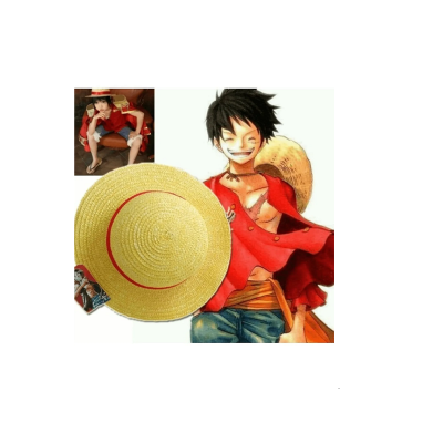 One piece Luffy hasır şapka